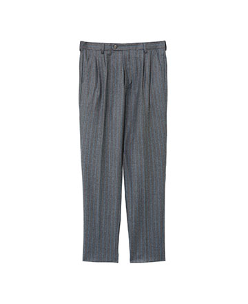 Sagiakos Grey and blue stripe pants