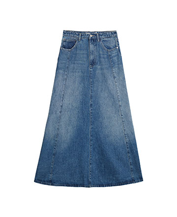 jean skirt