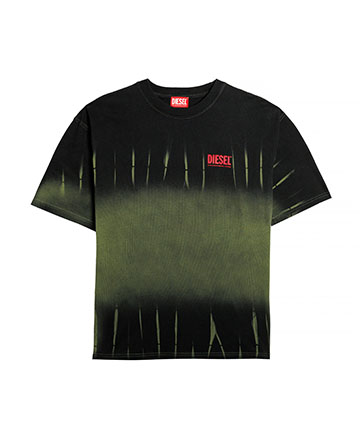 black & green tshirt