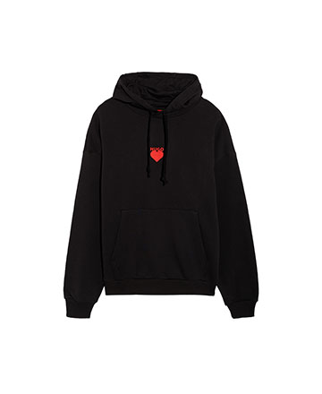 μαύρο φούτερ