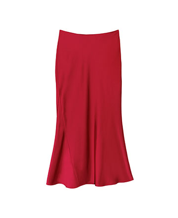 κόκκινη φούστα