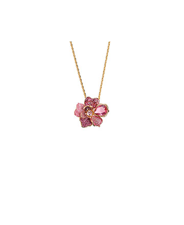 floral necklace