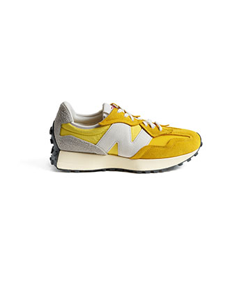 yellow sneakers