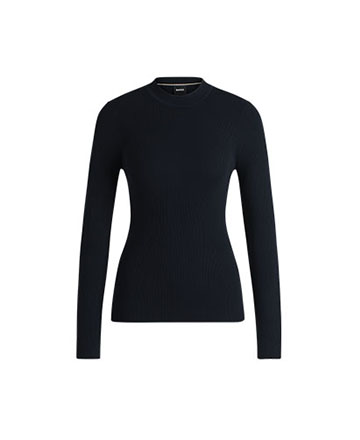 Μαύρο ριπ πουλόβερ